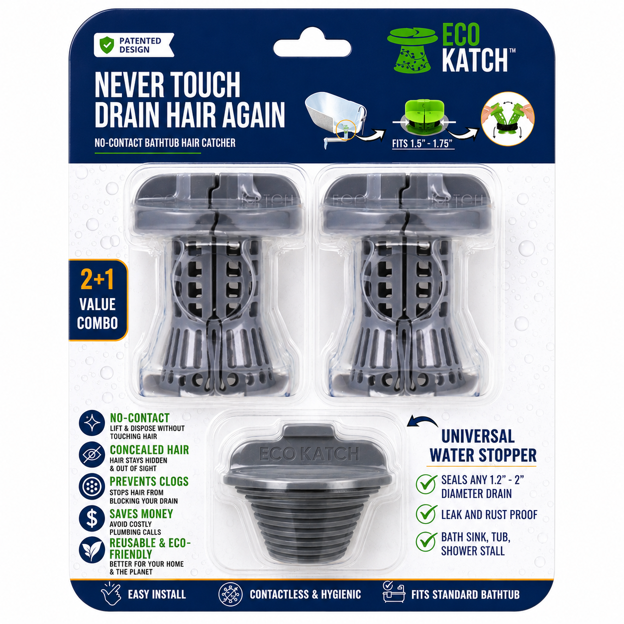 Dual Pack - Stone Gray EcoKatch